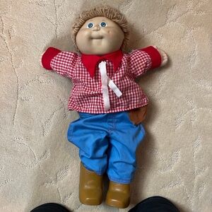 Vintage Cabbage Patch Kids Original 1985 Cowboy Doll